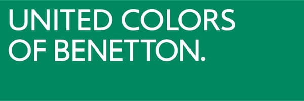 Benetton Foldbar Paraply med Prikker på Sort Signature Dot Sort
