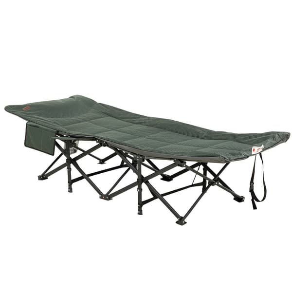 Campingbädd, 68x186x48 cm, Grå