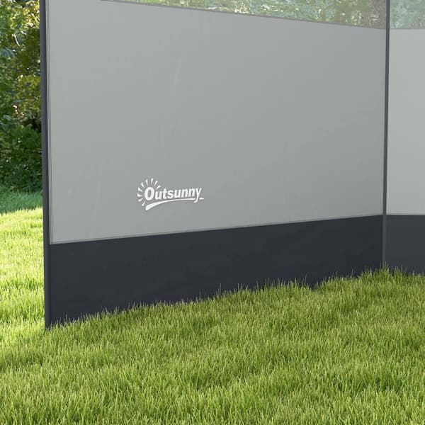 Tuulensuoja, 440x140 cm, Harmaa