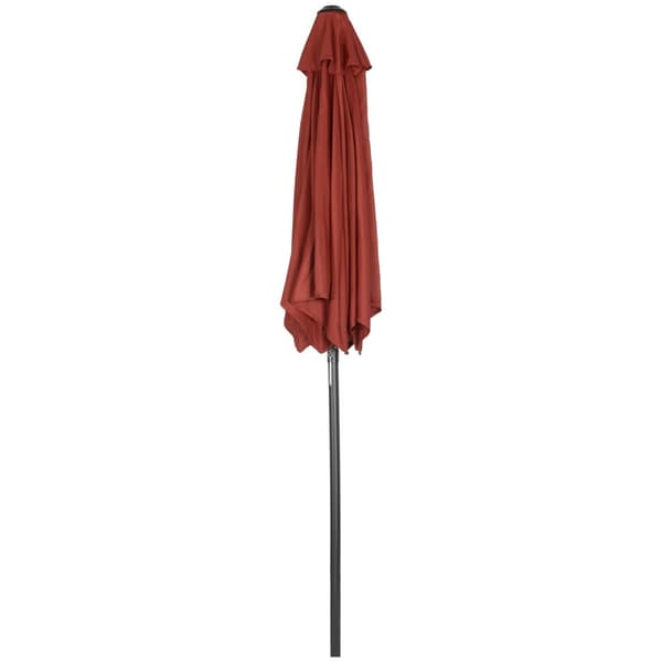 Patio Paraply, Ø196 cm, Ø1.96x2.04H m, Vinrød