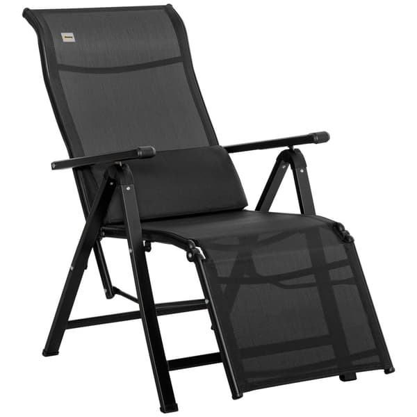 Solstol, 70x65x111 cm, Svart