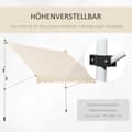 Miniatyrbillede 7 af 9: Markise, 300x150 cm, Beige