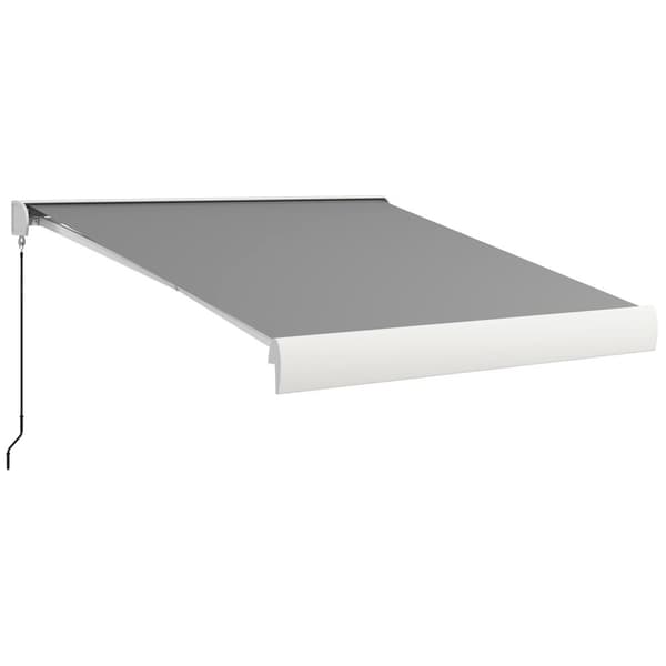 Markis, Gelenkarmmarkise 3m, 295x250 cm, Ljusgrå