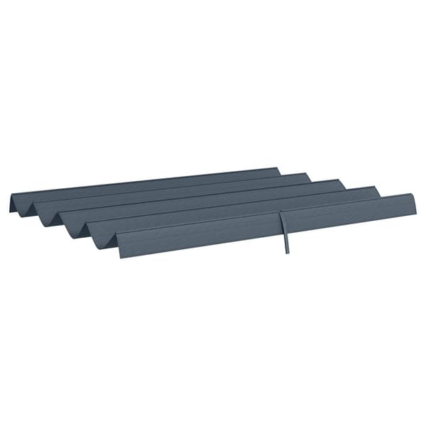 Pergola Udskiftningstag, 3x2.5 m, Mørkegrå