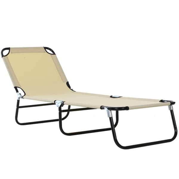 Solstol, 188x56x28 cm, Blå