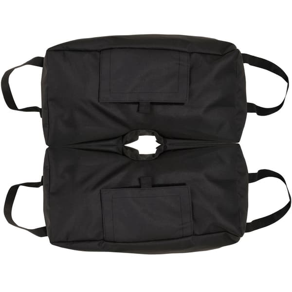Paraplyställ, Sandsack Marknadsparaplyställ, 50x25x18 cm, Svart