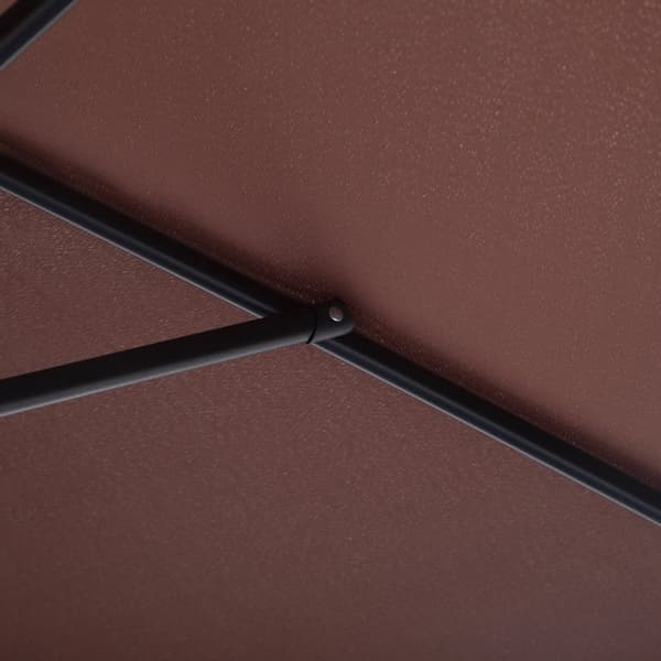 Patio Paraply, 2.6x2.35 m, Brun