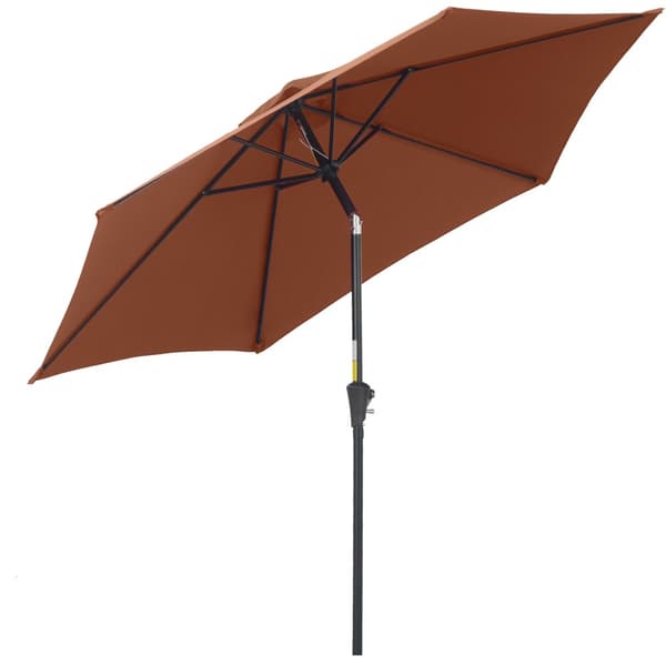 Patio Paraply, 2.6x2.35 m, Brun