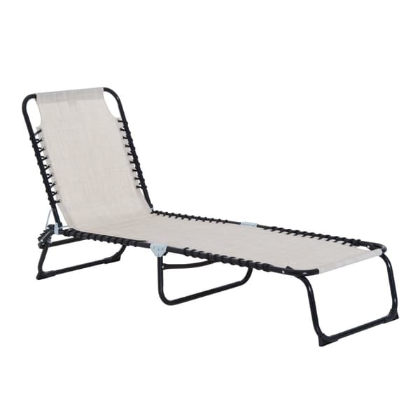 Solstol, 197x58x76 cm, Beige