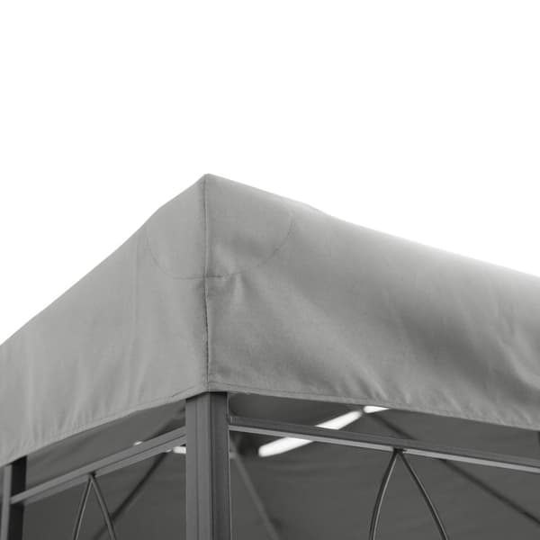 Pavillon Tag, 3x4 m, Lys Grå