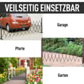 Miniatyrbillede 5 af 9: Saks Gitter, 35-300x31x103.5 cm, Brun