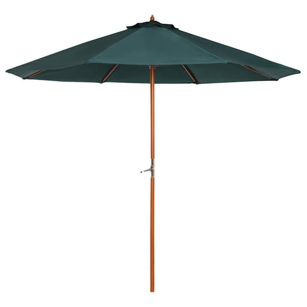 Patio Paraply, Ø270x250 cm, Mørkegrøn