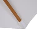 Miniatyrbillede 8 af 9: Patio Paraply, 300x250 cm, Creme Hvid