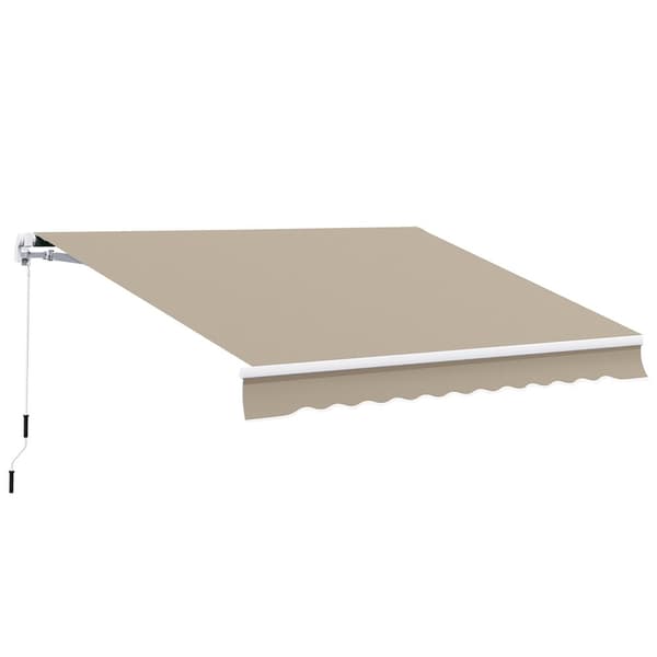 Markise, Alu-Gelenkarmmarkise, 395x300 cm, Beige