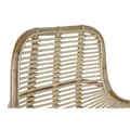Miniatyrbild 3 av 6: Kerti szék DKD Home Decor Multicolour Naturell Rattan 61 x 58 x 92 cm 62 x 62 x 92 cm