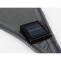Miniatyrbild 4 av 4: Perel skuggduk solar border LEDs 3,6 meter antracit polyester