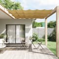 Miniatyrbild 1 av 2: Markis vertikal beige 60x270 cm oxfordtyg