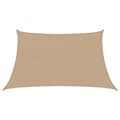 Miniatyrbild 2 av 2: Solsegel 160 g/m² taupe 3/4x2 m HDPE