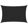 Miniatyrbild 2 av 2: Solsegel 160 g/m² svart 2,5x3,5 m HDPE