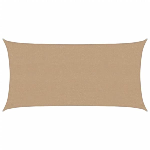 Solsegel 160 g/m² taupe 2,5x4,5 m HDPE