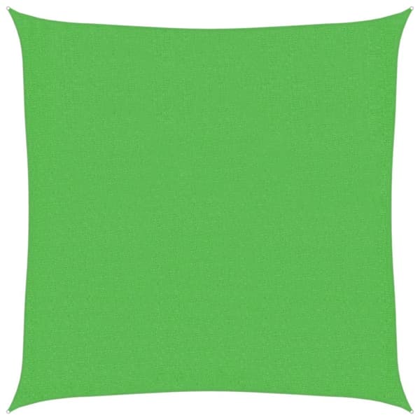 Solsegel 160 g/m² ljusgrön 3x3 m HDPE