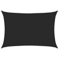 Miniatyrbild 2 av 2: Solsegel 160 g/m² svart 2,5x4 m HDPE