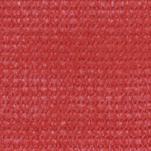 Balkongskärm röd 90x600 cm HDPE