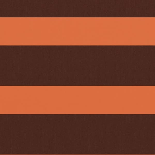 Balkongskärm orange och brun 120x300 cm oxfordtyg