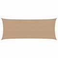 Miniatyrbild 2 av 2: Solsegel 160 g/m² taupe 2x4,5 m HDPE