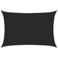 Miniatyrbild 2 av 2: Solsegel 160 g/m² svart 3x4 m HDPE