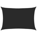 Miniatyrbild 2 av 2: Solsegel 160 g/m² svart 3,5x5 m HDPE
