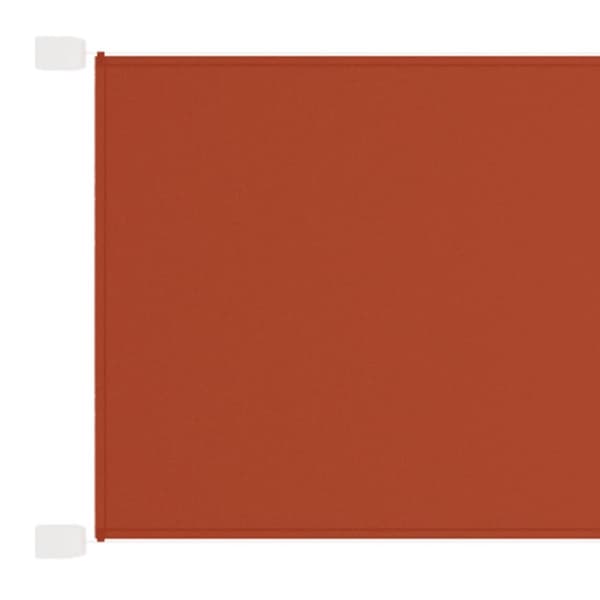 Markis vertikal terrakotta 140x600 cm oxfordtyg