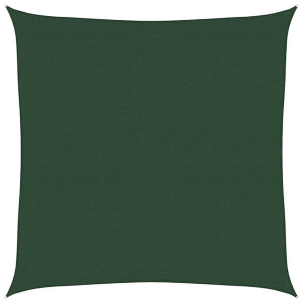 Solsegel 160 g/m² mörkgrön 4x4 m HDPE