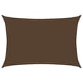 Miniatyrbild 2 av 2: Solsegel 160 g/m² brun 4x5 m HDPE