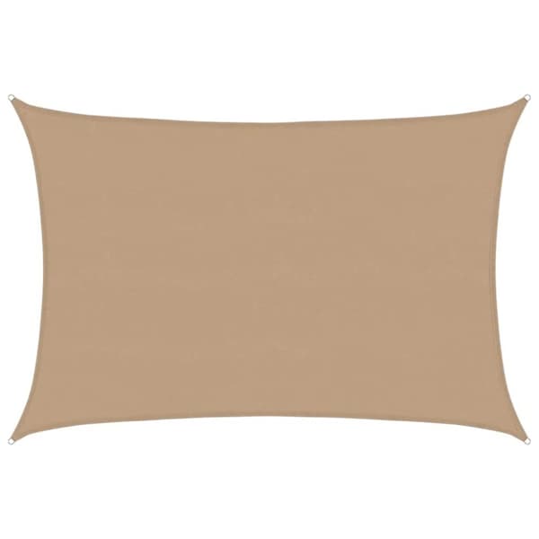 Solsegel 160 g/m² taupe 5x7 m HDPE