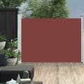 Miniatyrbild 1 av 2: Infällbar sidomarkis 120x500 cm brun