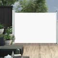 Miniatyrbild 1 av 2: Infällbar sidomarkis 120x500 cm gräddvit