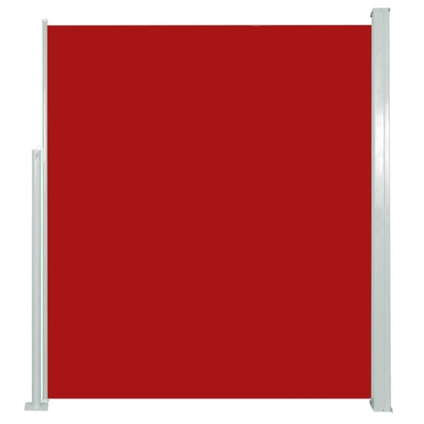 Sidomarkis för uteplats 160 x 300 cm röd