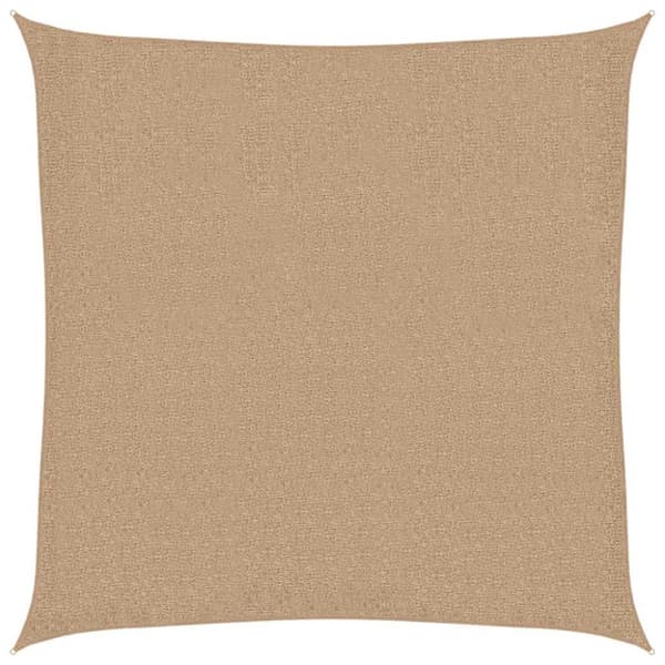 Solsegel 160 g/m² taupe 7x7 m HDPE