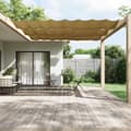 Miniatyrbild 1 av 2: Markis vertikal beige 180x1200 cm oxfordtyg