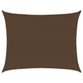 Miniatyrbild 2 av 2: Solsegel 160 g/m² brun 6x8 m HDPE