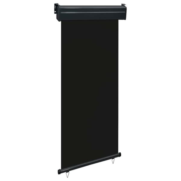 Balkongmarkis 85x250 cm svart