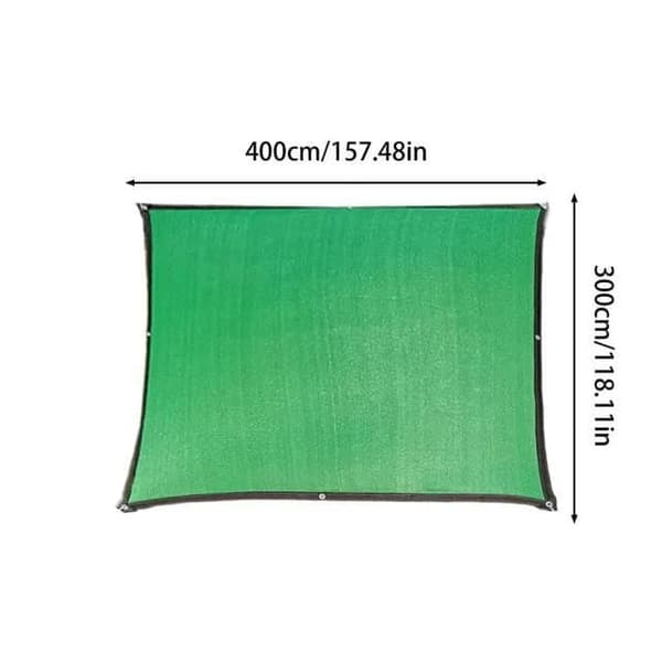 Lollanda Solskyddsnät - HDPE, 85% Skuggning, UV-skydd, Vattengenomsläppligt för Trädgård och Terrass