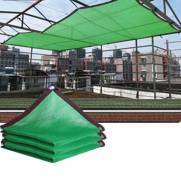 Lollanda Solskyddsnät - HDPE, 85% Skuggning, UV-skydd, Vattengenomsläppligt för Trädgård och Terrass