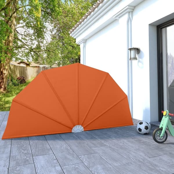 Sidomarkis för terrass terrakotta 160 cm