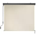 Miniatyrbild 6 av 10: Vertikalmarkis Eloise med 2 väggfästen - 120 x 250 cm, beige