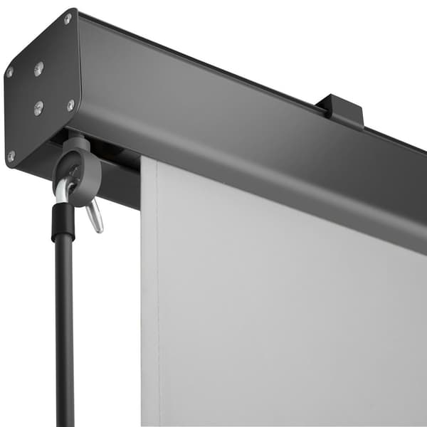 Vertikalmarkis Eloise med 2 väggfästen - 140 x 250 cm, ljusgrå