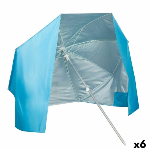 Aurinkovarjo Aktive Blå 200 x 185 x 200 cm (6 enheter)