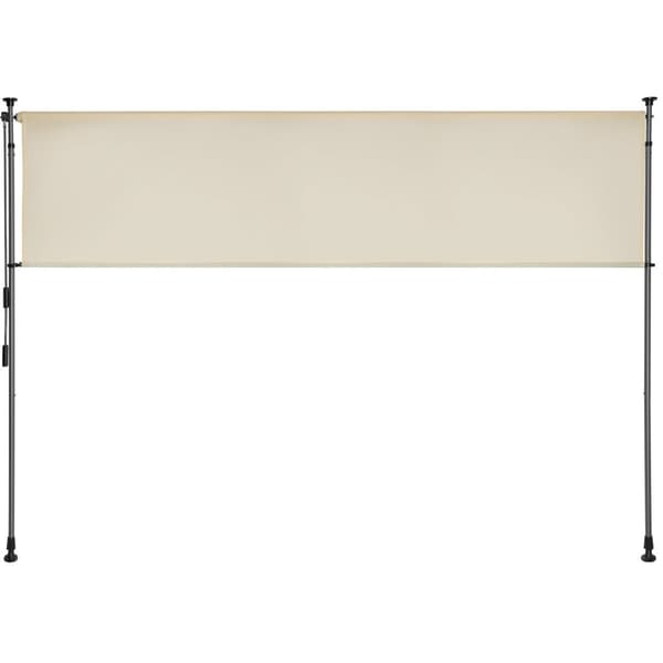 Klemmemarkise Taija med håndsving - 200 x 310 cm,beige