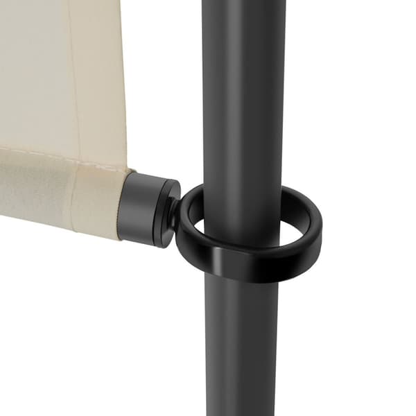 Klemmemarkise Taija med håndsving - 150 x 310 cm,beige